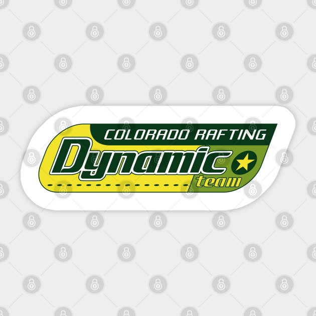 Colorado Dynamic Rafting Team Sticker by TBM Christopher